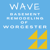 Wave Basement Remodeling of Worcester Logotype
