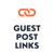 GUESTPOSTLINKS Logotype
