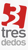 Tres Dedos Producciones Logotype