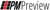 PM Preview, Inc. Logotype