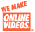 We Make Online Videos Logotype