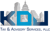 KDJ Tax and Advisory Services Logotype