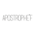 Apostrophe'F Logotype