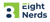 Eight nerds Logotype
