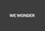 We Wonder Studio Logotype