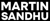 Martin Sandhu Logotype