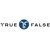 True False Logotype