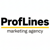 ProfLines marketing agency Logotype