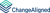 Change Aligned Limited Logotype