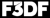 F3DF Logotype