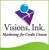 Visions, Ink. Inc. Logotype
