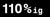 110%ig Logotype