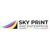Sky Print and Enterprise Logotype