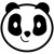Panda Copy Logotype