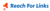 Reach For Links Logotype