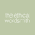 the ethical wordsmith Logotype