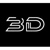 3D Path Precision Engineering Logotype
