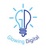Glowing Digital Logotype