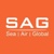 S A G Logistic Services LLC Logotype