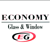 Economy Glass and Window Logotype