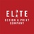 Elite Design & Print Company Logotype