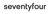Seventyfour Design Logotype