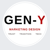 GEN-Y Marketing Design Logotype