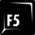 F5 Web Design e Tecnologia Atualizada Logotype