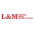L&M Windows, Glass, Doors & Stucco Logotype