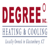 Degree Heating & Cooling Logotype
