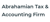 Abrahamian Tax & Accounting Firm Logotype