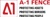 A-1 Fence Logotype