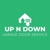 UP N DOWN Garage Service Logotype