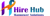 HIRE HUB MANPOWER SOLUTION Logotype