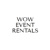 WOW Event Rentals Logotype