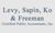 LEVY, SAPIN, KO & FREEMAN CERTIFIED PUBLIC ACCOUNTANTS, INC. Logotype