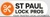 ST Paul Lock Pros Logotype
