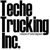 Teche Trucking Logotype