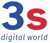 3S Digital World Logotype