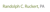 Randolph C Ruckert, PA Logotype