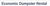 Economic Dumpster Rental Logotype