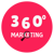 360º Marketing Lens Logotype