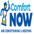 Comfort Now Air Conditioning and Heating Logotype