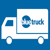 Blue Truck Moving Logotype