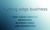 Cutting edge business Logotype