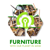 Corporate Office Furniture Inc + panels Logotype