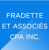 Fradette et Associés CPA inc Logotype