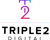 Triple2 Digital Logotype