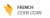 French Coin Coin Logotype