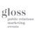 Gloss PR Logotype
